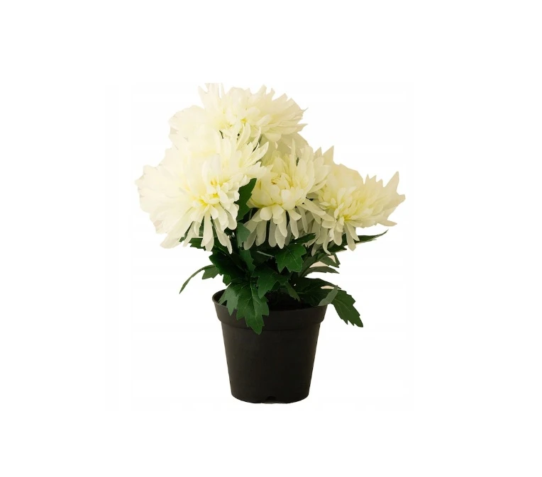 Flori Artificiale In Ghiveci Pvc Wei Crizantemă A-80928